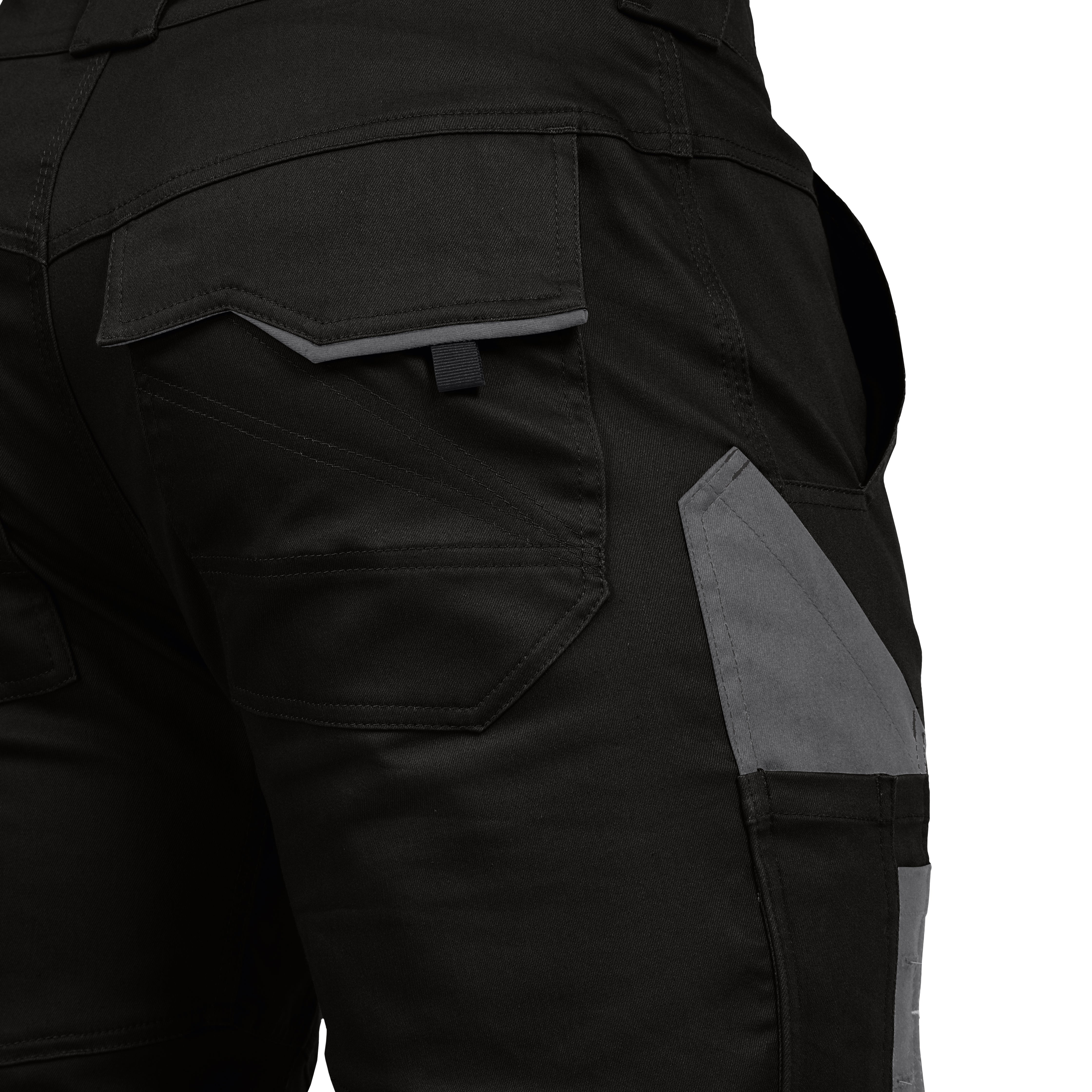 FLEX Bundhose schwarz/grau