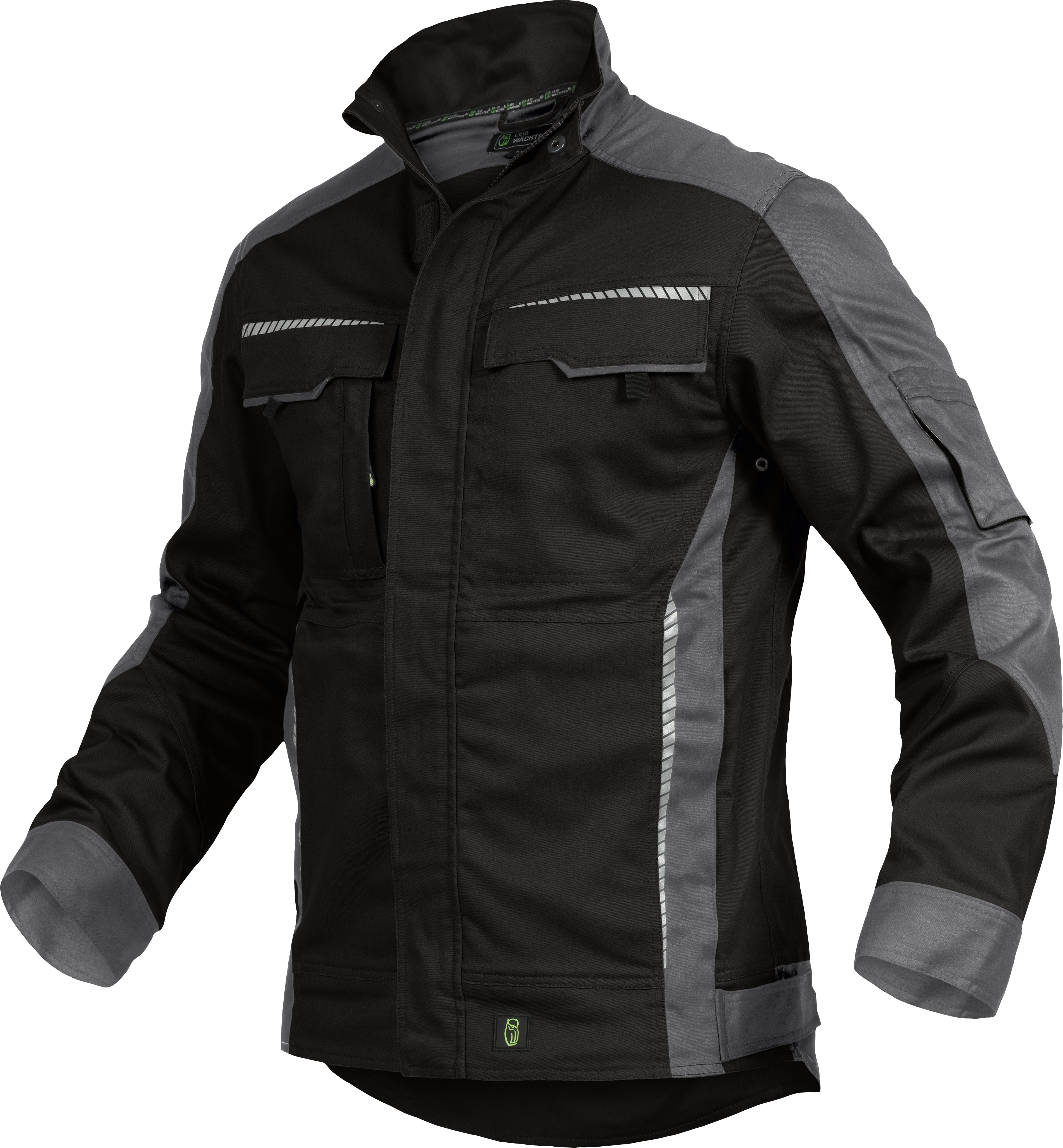 FLEX Bundjacke schwarz/grau