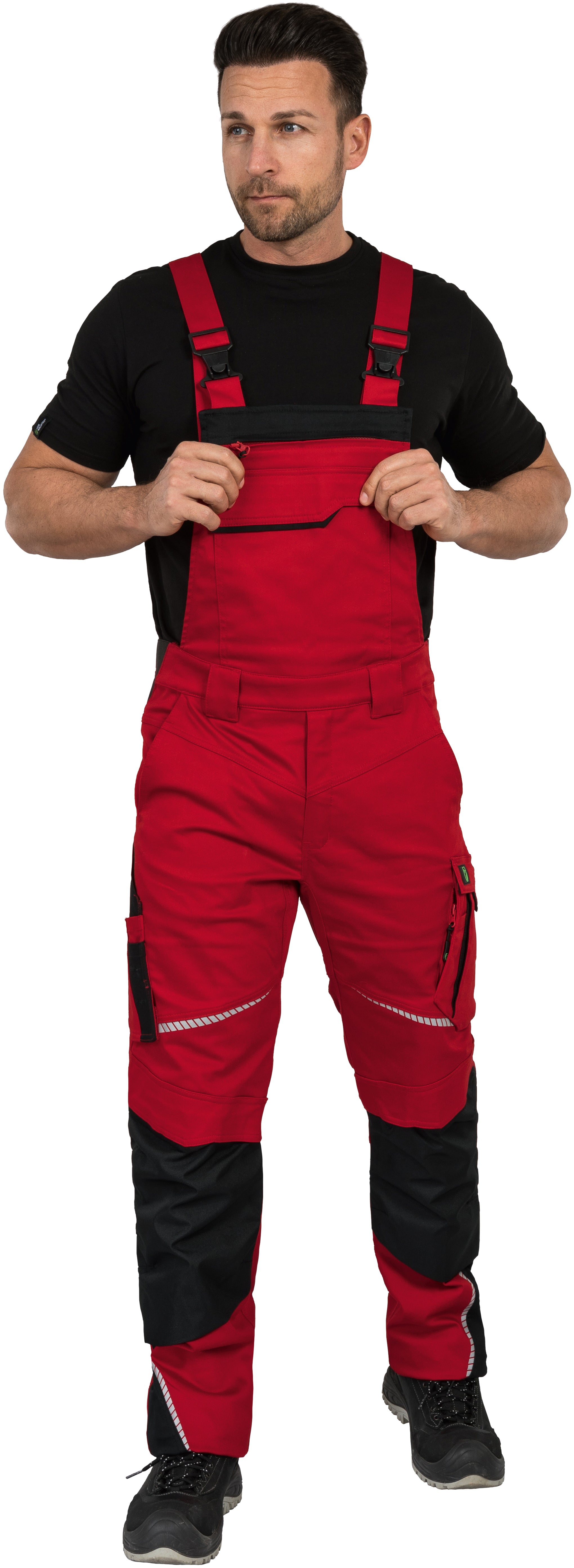 FLEX Latzhose rot