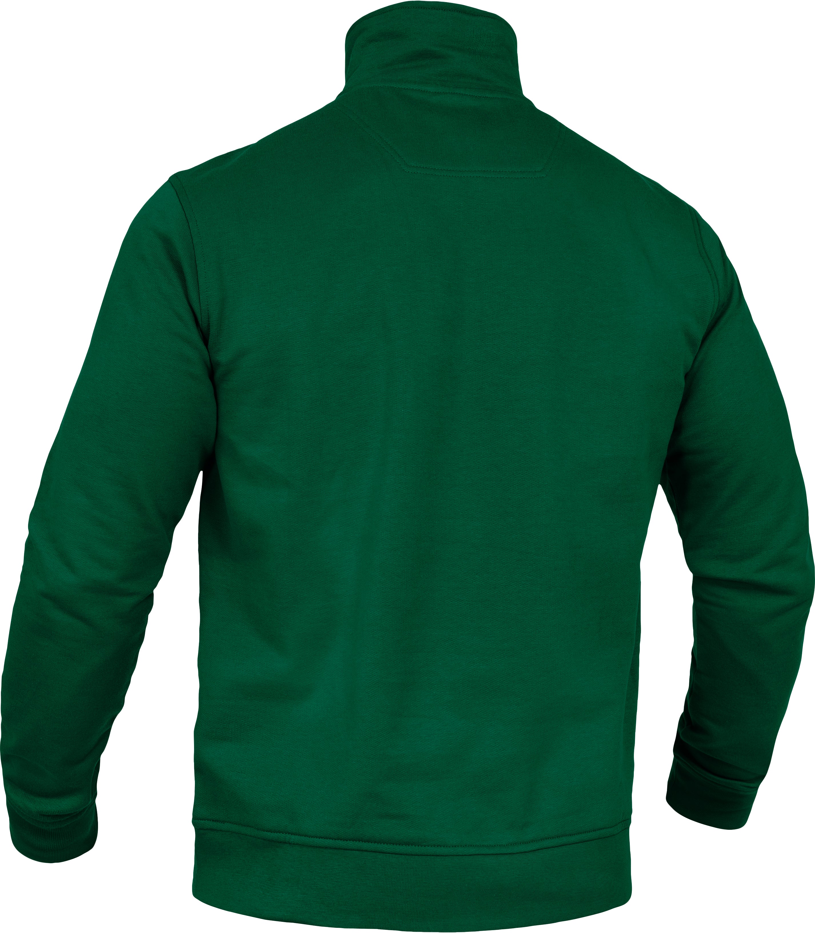 FLEX Zip-Sweater grün