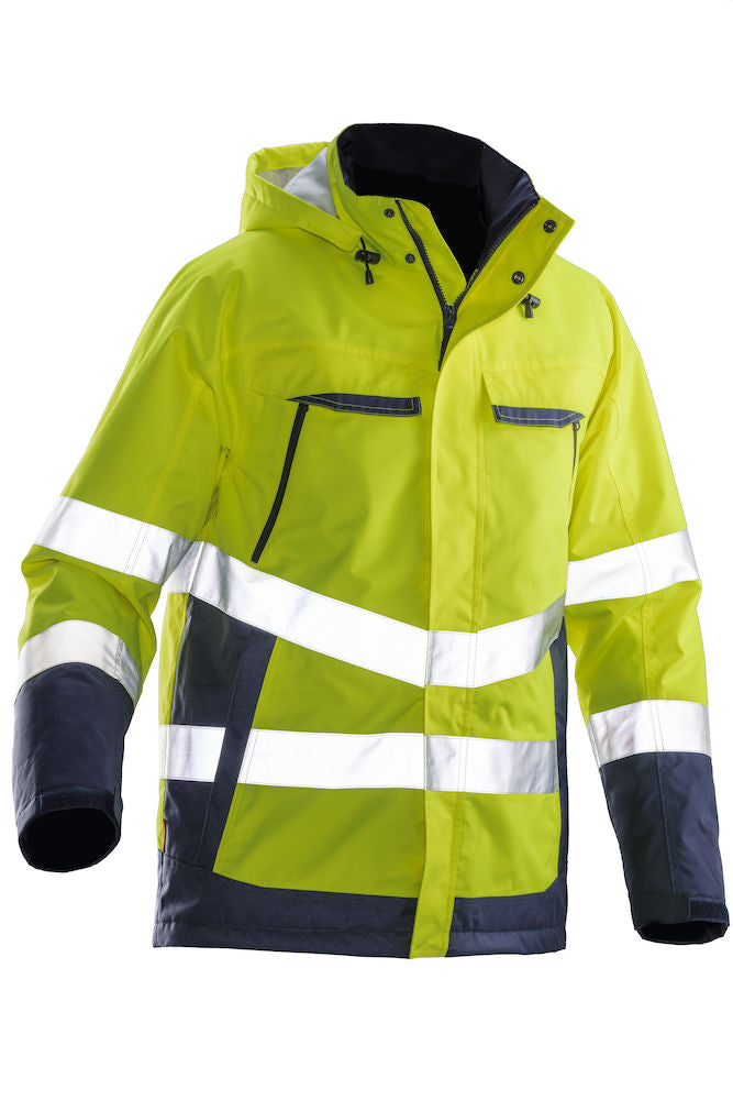 1383 Gefütterte Shelljacke Hi-Vis